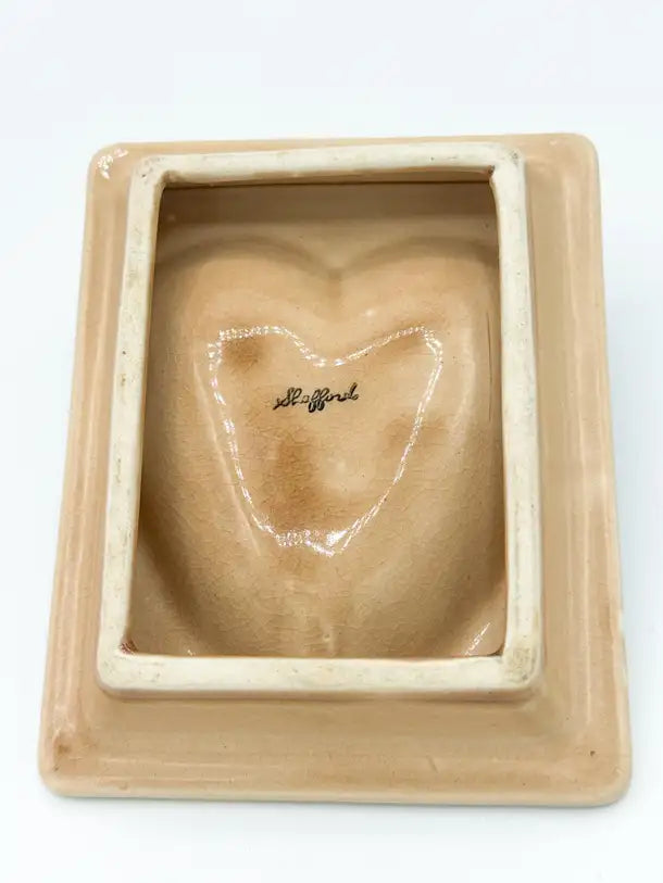 Pin-up Ceramic Deck Aces Heart Card Ashtray