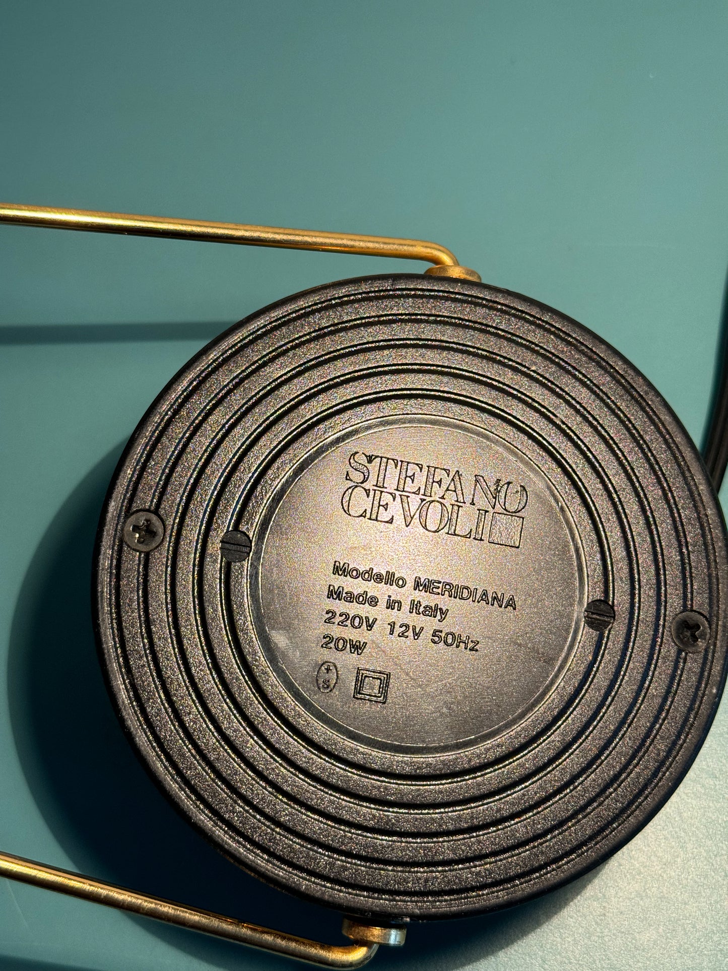 Stefano Cevoli Meridian Vermezzo MCM Desk Table Lamp