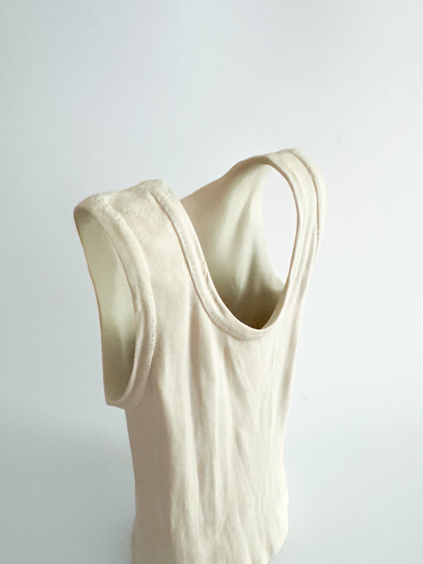 Large Michel Harvey Ceramic Tank Top Vase – Sculptural Quebec Art Pottery Canada