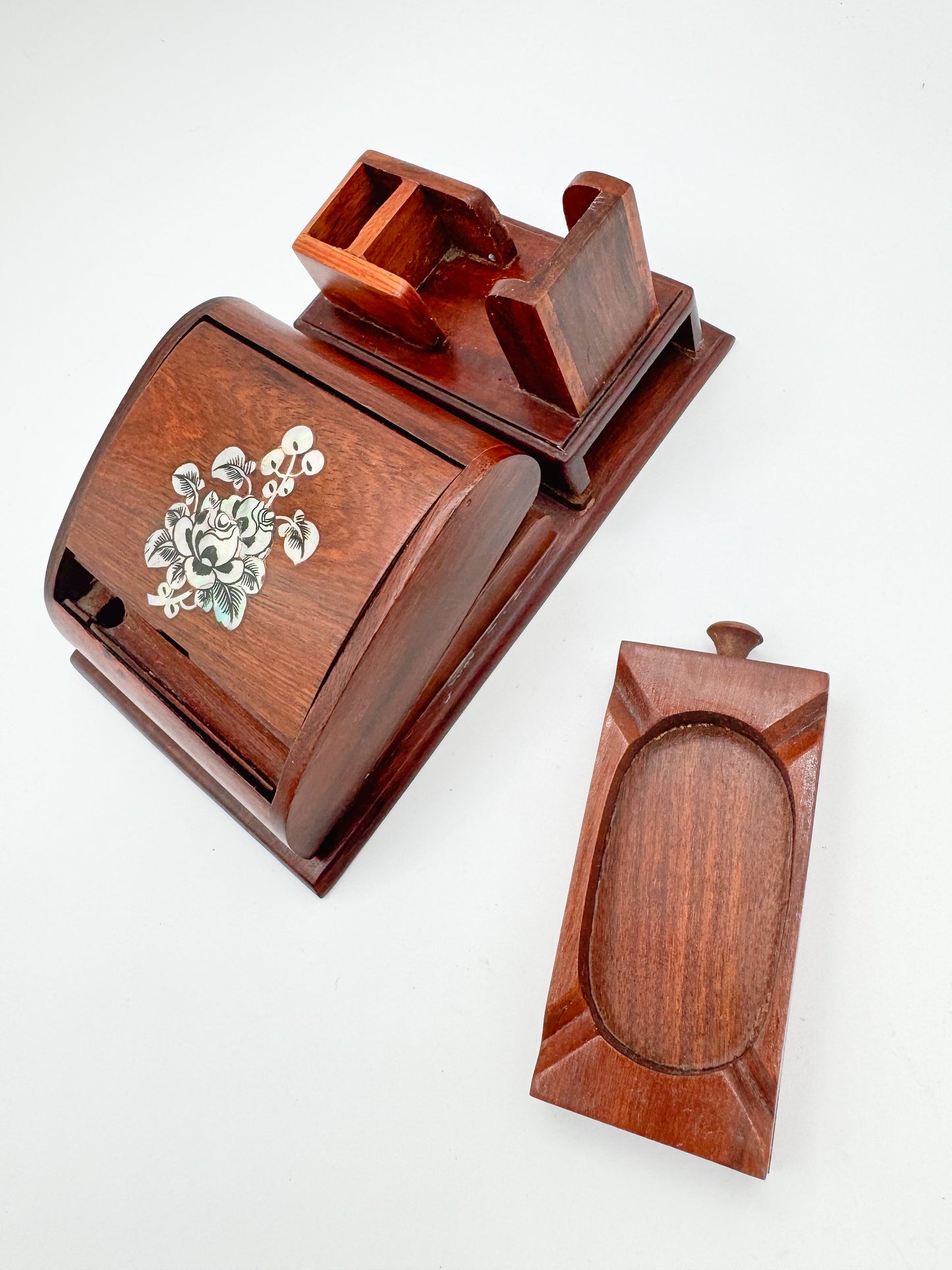Wood Cigarette Dispenser | Ashtray