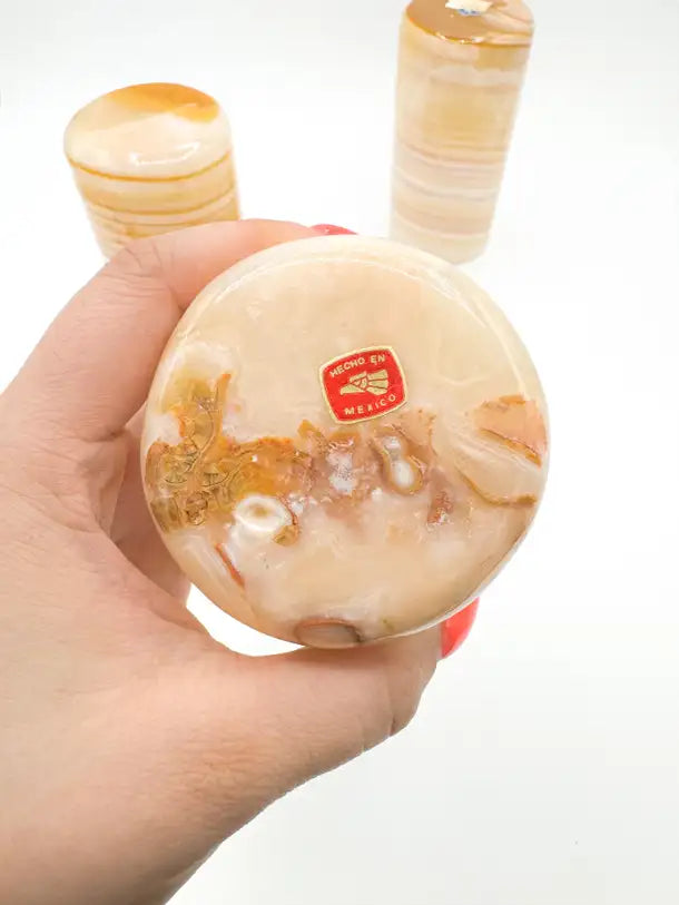 Onyx Stone Tumbler Glasses Set