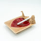 Pin-up Ceramic Deck Aces Heart Card Ashtray