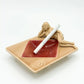 Pin-up Ceramic Deck Aces Diamond Card Ashtray