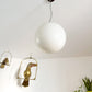 Italian Murano Sphere Globe Pendant Lamp