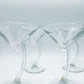 Vintage Curved Stem Martini Glasses – Mid-Century Set of 4