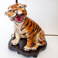 Tiger Cat Ceramic Table Lamp