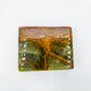 Mid-Century Vintage Italian Green and Brown Onyx Ashtray