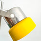 VEB Narva Adjustable Desk Lamp, East Germany, Yellow Chrome 1970s