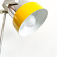 VEB Narva Adjustable Desk Lamp, East Germany, Yellow Chrome 1970s