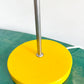 VEB Narva Adjustable Desk Lamp, East Germany, Yellow Chrome 1970s