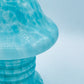 Light Blue Mushroom Table Lamp