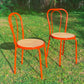 Pair of Italian Red Bistro Chairs, 1990s