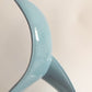 Sculptural Teardrop Table Lamp – Sky Light Blue – 1980s Postmodern Style