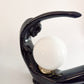 Art Deco Moon Lady Lamps 80s  – Black x2