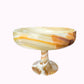 Onyx Stone Fruit Pedestal Bowl