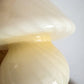Medium Murano Lamp Butter Light Yellow Murano Vintage Swirl Glass Italian
