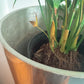 Vintage Heavy Chrome Planter with Insert – Statement Piece