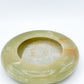 Onyx Catchall Ashtray, 1970s Green Brown - Large