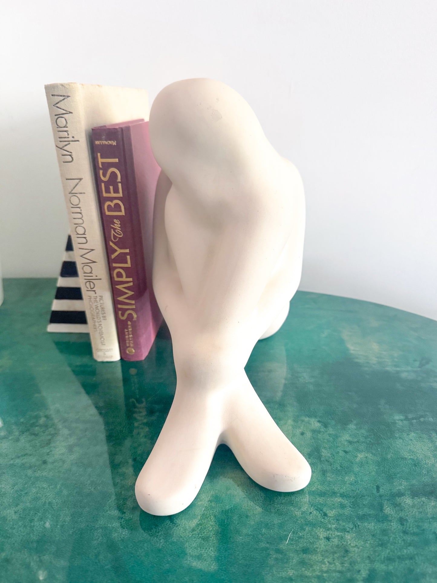 IKEA Någon Ceramic Seated Figure Sculpture by Ab Majid, Scandinavian Modern 1990
