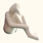 IKEA Någon Ceramic Seated Figure Sculpture by Ab Majid, Scandinavian Modern 1990