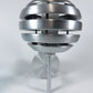 Eglo “Mercur” Brushed Aluminum Space Age Wall Light Sconce, Austria