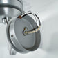 Eglo “Mercur” Brushed Aluminum Space Age Wall Light Sconce, Austria