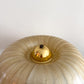Vintage 1970's Mushroom Brass Lamp Plastic