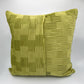 Palm Trees & Olive Green Velvet Pillow