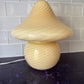 Vintage Yellow Murano Mushroom Lamp