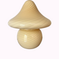 Vintage Yellow Murano Mushroom Lamp