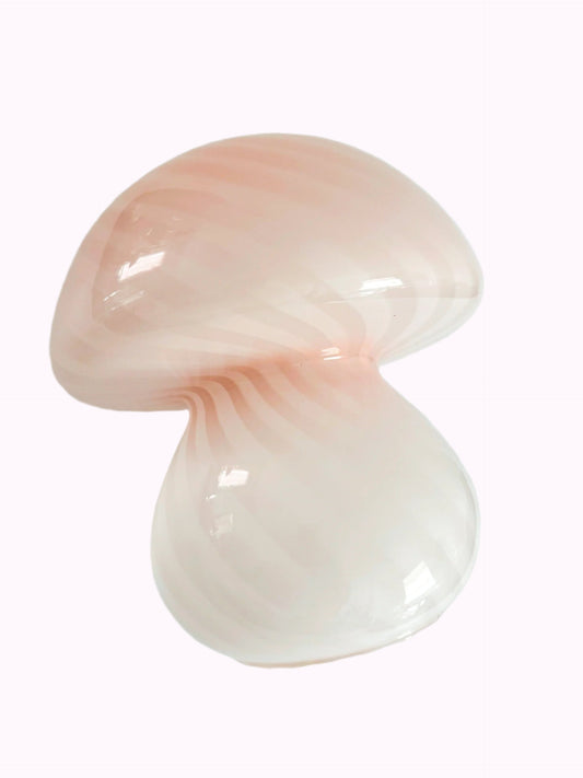 Mushroom Light Pink Murano Lamp