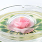 Flower Pink Rose Encapsulated Ashtray