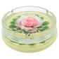 Flower Pink Rose Encapsulated Ashtray