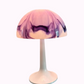 Vintage Space Mushroom Purple Table Lamps