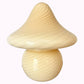 Vintage Yellow Murano Mushroom Lamp