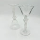 Crystal Frosted Nude Bacchus Glasses