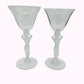 Crystal Frosted Nude Bacchus Glasses