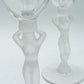 Crystal Frosted Nude Bacchus Glasses