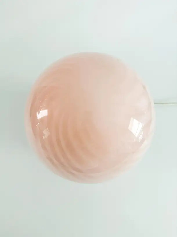 Mushroom Light Pink Murano Lamp