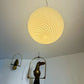 Italian Murano Sphere Globe Pendant Lamp