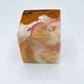 Green-Red Onyx Dice Pen Holder